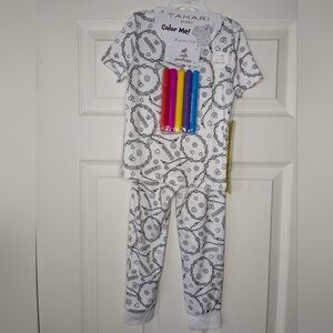 Tahari Girl's Color Me Pjs. Size 4T.